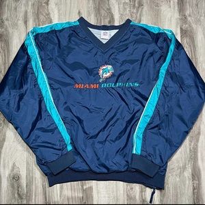 Vintage Miami Dolphins Windbreaker Size XL